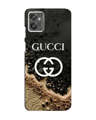 Чехол для Motorola MOTO G32 с картинкой «Gucci — песчаные дюны»