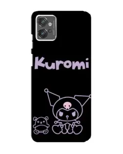 Чехол для Motorola MOTO G32 с картинкой «Kuromi — черный минимализм» Чехол для Motorola MOTO G32 с картинкой «Kuromi — черный минимализм»