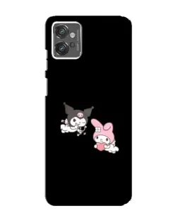 Чехол для Motorola MOTO G32 с картинкой «My Melody и Kuromi»