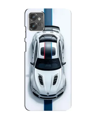 Чехол для Motorola MOTO G32 с картинкой «Вид сверху — BMW M»