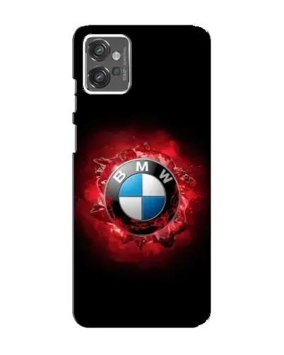 Чехол для Motorola MOTO G32 с картинкой «Логотип BMW — вспышка»