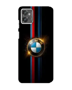 Чехол для Motorola MOTO G32 с картинкой «BMW M-Power неон»