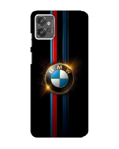 Чехол для Motorola MOTO G32 с картинкой «BMW M-Power неон»
