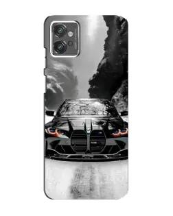 Чехол для Motorola MOTO G32 с картинкой «BMW — акварельный дрифт»