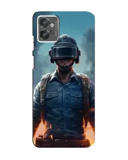 Чехол для Motorola MOTO G32 с картинкой «PUBG — реалистичный герой» Чехол для Motorola MOTO G32 с картинкой «PUBG — реалистичный герой»