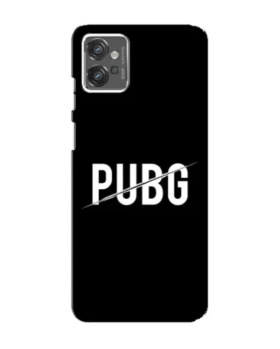 Чехол для Motorola MOTO G32 с картинкой «PUBG — белый логотип» Чехол для Motorola MOTO G32 с картинкой «PUBG — белый логотип»