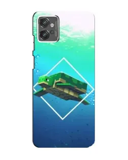 Чохол для Motorola MOTO G32 з картинкою «Черепаха Minecraft» Чохол для Motorola MOTO G32 з картинкою «Черепаха Minecraft»