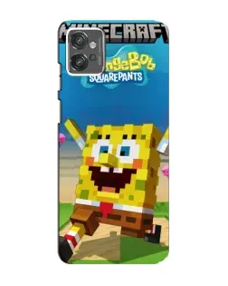 Чохол для Motorola MOTO G32 з картинкою «Губка Боб Minecraft» Чохол для Motorola MOTO G32 з картинкою «Губка Боб Minecraft»