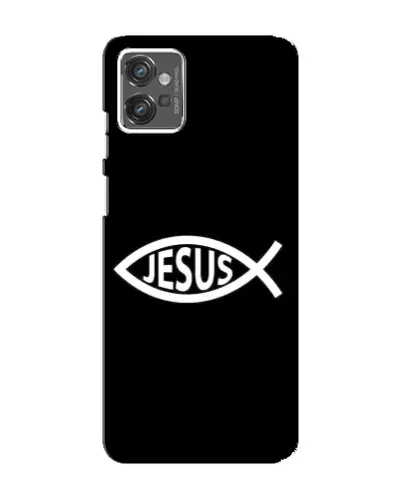 Чехол для Motorola MOTO G32 с картинкой «Классический Jesus»