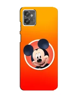 Чехол для Motorola MOTO G32 с картинкой «Mickey в круге»