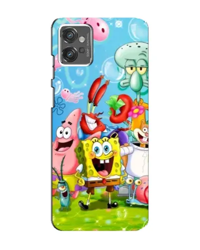 Чехол для Motorola MOTO G32 с картинкой «Губка Боб и друзья» Чехол для Motorola MOTO G32 с картинкой «Губка Боб и друзья»