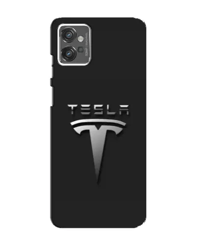Чехол для Motorola MOTO G32 с картинкой «Стальной логотип Tesla» Чехол для Motorola MOTO G32 с картинкой «Стальной логотип Tesla»