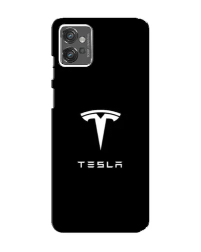 Чехол для Motorola MOTO G32 с картинкой «Tesla White Logo» Чехол для Motorola MOTO G32 с картинкой «Tesla White Logo»