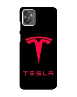 Чехол для Motorola MOTO G32 с картинкой «Tesla Red Logo» Чехол для Motorola MOTO G32 с картинкой «Tesla Red Logo»