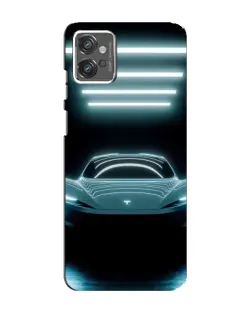 Чехол для Motorola MOTO G32 с картинкой «Tesla в неоне» Чехол для Motorola MOTO G32 с картинкой «Tesla в неоне»