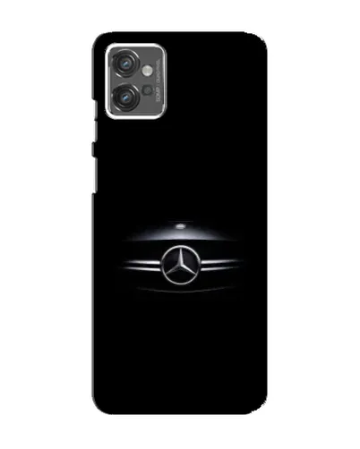 Чехол для Motorola MOTO G32 с картинкой «Mercedes — абстрактные линии»