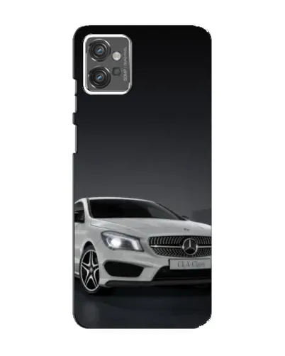 Чехол для Motorola MOTO G32 с картинкой «Mercedes AMG GT Silver»