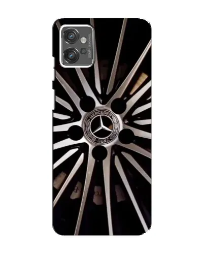 Чехол для Motorola MOTO G32 с картинкой «Диск Mercedes»