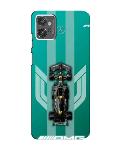 Чехол для Motorola MOTO G32 с картинкой «Mercedes AMG Petronas»