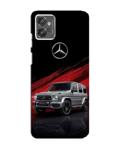 Чехол для Motorola MOTO G32 с картинкой «Mercedes G-Class красный»