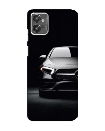 Чехол для Motorola MOTO G32 с картинкой «Свет фар Mercedes»