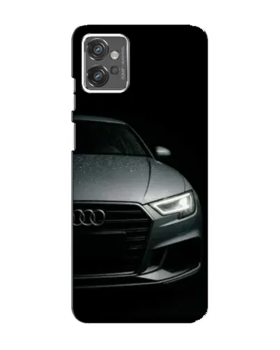 Чехол для Motorola MOTO G32 с картинкой «Audi — детализация кузова»