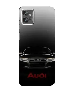 Чехол для Motorola MOTO G32 с картинкой «Audi — градиентный контур»