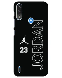 Чохол для Motorola E7 Power з картинкою «Jordan Vertical»
