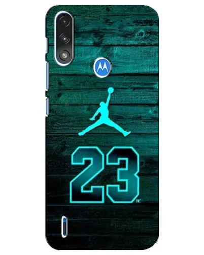 Чехол для Motorola E7 Power с картинкой «Jordan Cyan 23» Чехол для Motorola E7 Power с картинкой «Jordan Cyan 23»