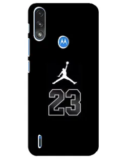 Чохол для Motorola E7 Power з картинкою «Jordan Flight 23»