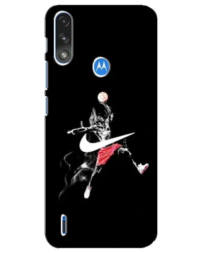 Чехол для Motorola E7 Power с картинкой «Jordan Jumpman» Чехол для Motorola E7 Power с картинкой «Jordan Jumpman»