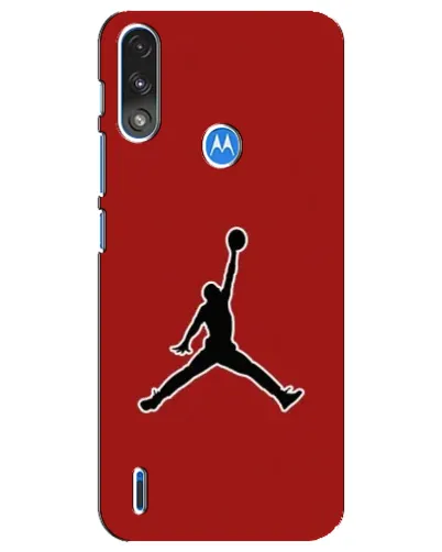 Чехол для Motorola E7 Power с картинкой «Jordan Red Back» Чехол для Motorola E7 Power с картинкой «Jordan Red Back»