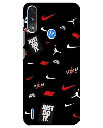 Чехол для Motorola E7 Power с картинкой «Nike Mix Pattern» Чехол для Motorola E7 Power с картинкой «Nike Mix Pattern»