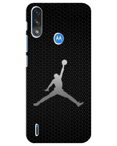 Чехол для Motorola E7 Power с картинкой «Jordan Dark Carbon» Чехол для Motorola E7 Power с картинкой «Jordan Dark Carbon»