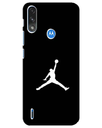 Чехол для Motorola E7 Power с картинкой «Jordan Silhouette» Чехол для Motorola E7 Power с картинкой «Jordan Silhouette»
