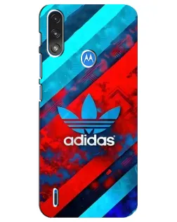 Чехол для Motorola E7 Power с картинкой «Абстракция Adidas» Чехол для Motorola E7 Power с картинкой «Абстракция Adidas»