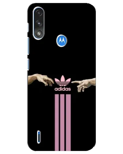 Чехол для Motorola E7 Power с картинкой «Adidas Hands»