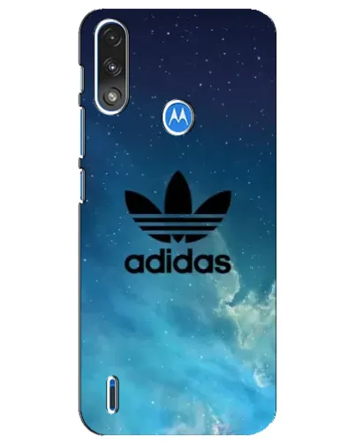Чехол для Motorola E7 Power с картинкой «Adidas Stone Logo»