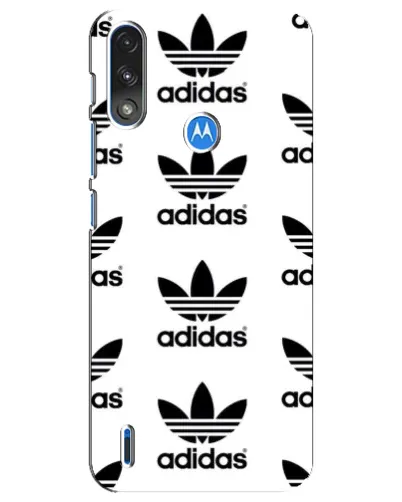 Чехол для Motorola E7 Power с картинкой «Adidas Pattern»