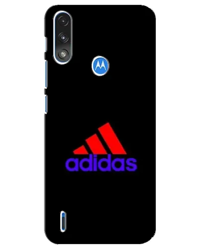 Чехол для Motorola E7 Power с картинкой «Классический Adidas»