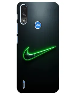 Чохол для Motorola E7 Power з картинкою «Неоновий контур Nike» Чохол для Motorola E7 Power з картинкою «Неоновий контур Nike»