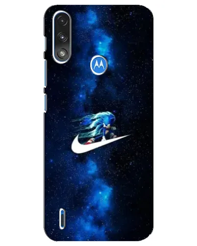 Чехол для Motorola E7 Power с картинкой «Звездный путь Nike»