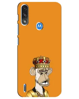 Чохол для Motorola E7 Power з картинкою «Золота мавпа Bored Ape» Чохол для Motorola E7 Power з картинкою «Золота мавпа Bored Ape»
