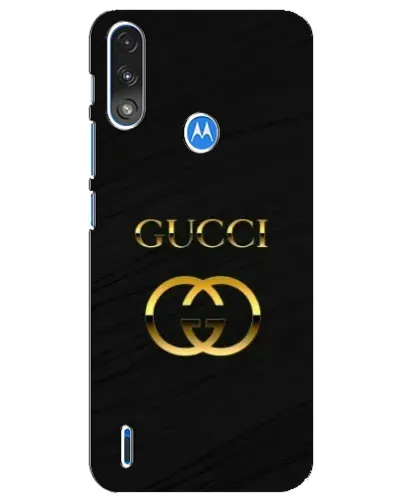 Чехол для Motorola E7 Power с картинкой «Золотой логотип Gucci» Чехол для Motorola E7 Power с картинкой «Золотой логотип Gucci»
