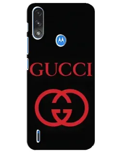 Чохол для Motorola E7 Power з картинкою «Gucci — червоний логотип» Чохол для Motorola E7 Power з картинкою «Gucci — червоний логотип»
