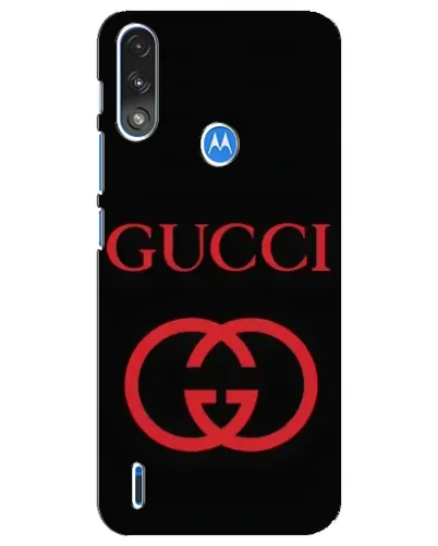 Чехол для Motorola E7 Power с картинкой «Gucci — красный логотип» Чехол для Motorola E7 Power с картинкой «Gucci — красный логотип»