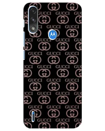 Чехол для Motorola E7 Power с картинкой «Классическая монограмма Gucci» Чехол для Motorola E7 Power с картинкой «Классическая монограмма Gucci»