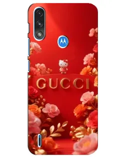 Чохол для Motorola E7 Power з картинкою «Gucci — золотий сад» Чохол для Motorola E7 Power з картинкою «Gucci — золотий сад»