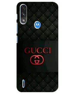 Чохол для Motorola E7 Power з картинкою «Gucci — стьобаний чорний» Чохол для Motorola E7 Power з картинкою «Gucci — стьобаний чорний»