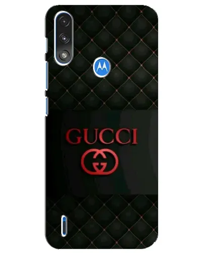 Чехол для Motorola E7 Power с картинкой «Gucci — стеганый черный» Чехол для Motorola E7 Power с картинкой «Gucci — стеганый черный»